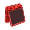 thumbnail image 5 of IPS Ready Upgraded eXtremeRate Clear Red Custom Replacement Housing Shell for Gameboy Advance SP GBA SP – Compatible with Both IPS & Standard LCD – Console & Screen NOT Included, 5 of 8