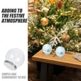thumbnail image 2 of MOVTOTOP 4Pcs Diy Snow Globe Craft Kit Plastic Round For Christmas Decoration Maker Crafter, 2 of 8