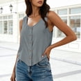 thumbnail image 5 of SROBPTY Womens Tank Tops Solid Round Neck Sleeveless Loose Summer Shirts for Casual Wear, 5 of 5