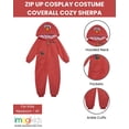 thumbnail image 3 of Disfraz de Elmo de Sesame Street Cozy Sherpa para bebé, 3 of 4
