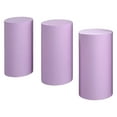 thumbnail image 4 of Mornei 3 Pieces Cylinder Pedestal Stands Slipcovers,Cylinder Plinth Stand Covers Plinth, 4 of 9