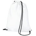 thumbnail image 1 of BagBase Budget Water Resistant Sports Gymsac Drawstring Bag (11L) (Pack of 2), 1 of 1