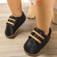 thumbnail image 5 of HsdsBebe Baby Boys Girls Dress Shoes Infant Casual Loafers Newborn Lace Up Leather Oxford Sneakers for First Walkers 3-18M, 5 of 6