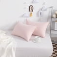 thumbnail image 5 of Ntbay 2 Pack Microfiber Soft Tiny Pillows, Machine Washable Travel Pillows, 11" x 7", Pink, 5 of 5