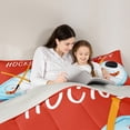 thumbnail image 5 of Homewish Ice Hockey Gamer 3-Piece Full Size Comforter Sets for Children Kids Teens,Ball Gaming Bedding Comforter Set,Sport Theme Lightweight Bedding Sets,Lightweight Room Decor,Reversible, 5 of 8