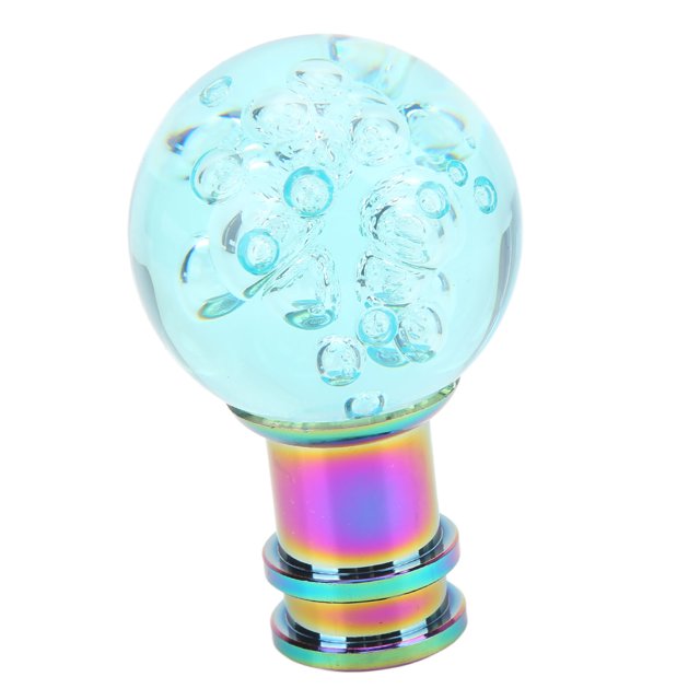 Fydun Knob Shifter Adapter Kit Universal Gear Knob With M8 M10 M12 Adapter Acrylic Transparent Bubble Style Shifter Head For Car