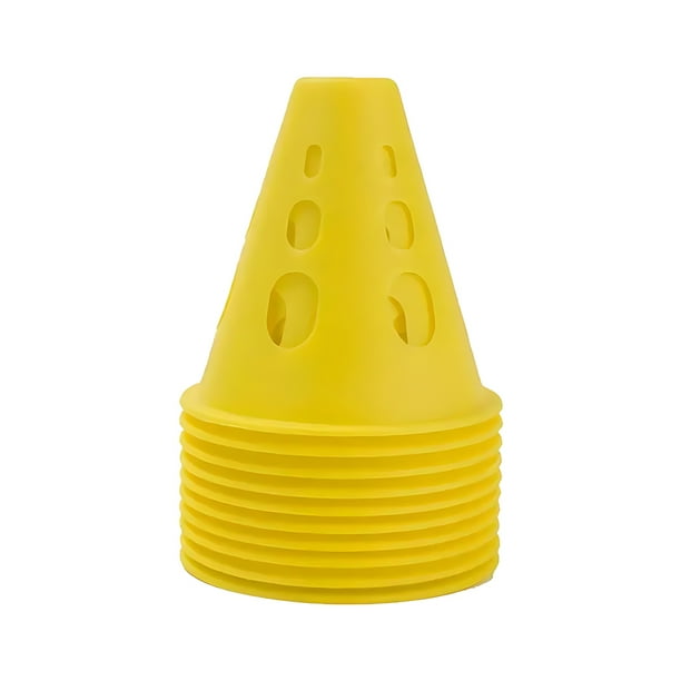 Advancent 10 piezas de pila de patinaje sobre ruedas hueca a prueba de viento para una instalación rápida y fácil almacenamiento portátil Ropa Deportiva, Zapatos amarillo
