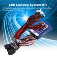 thumbnail image 3 of 12 LED Lighting Kit Steering Brake Simulation Flash Light for 1/10 RC Car For Yokomo For Tamiya Exquisitely Designed, 3 of 8