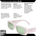 thumbnail image 3 of Lentes De Sol Xolek 114 Acetato Cr39 Rectangular Moda, 3 of 6