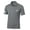 Grey Concrete, variant on Trenz Shirt Company Mens Christian Polo Embroidered Redeemed Nail Cross Golf Polo-True Red-large