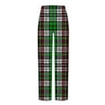 thumbnail image 4 of Luxalzxs Mens Plaid Pajama Pants Cozy Lounge Pants Baggy Lightweight Buffalo Plaid Pjs Pants Sleepwear Elastic Waist Pj Bottoms, 4 of 5