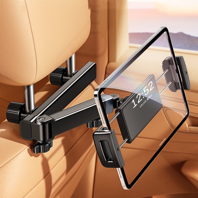 Soporte para tableta de coche Ndcxsfigh brazo estirable rotación 360 para iPad Pro Air Mini Samsung Tab
