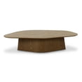 thumbnail image 2 of Pemberly Row Contemporary Accent Brown Ash Finish Low Coffee Table, 2 of 6