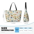 thumbnail image 4 of Balery Dogs Funny Pets Beach Travel Bag - Water-Resistant, Large Capacity Lightweight Tote with 7 Pockets for Women and Men - Perfect for Beach, Pool, Gym, and Travel, 4 of 7