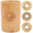 thumbnail image 1 of Juego de 1 cubo de herramientas para adivinación budista con monedas de cobre de Mizh, 1 of 5