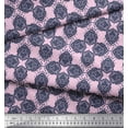 thumbnail image 2 of Soimoi Rayon Fabric Floral Block Print Fabric by The Yard 42 Inch Wide, 2 of 3