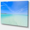 thumbnail image 2 of Tropical Beach in Cayo Largo Island - Modern Seascape Canvas Artwork, 2 of 3
