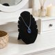 thumbnail image 5 of Organizador de joyas | Expositor de terciopelo con 5 ranuras para collares, pulseras y colgantes | Superficie suave y resistente a rayones y al deslustre | Accesorio para tocador, 5 of 5