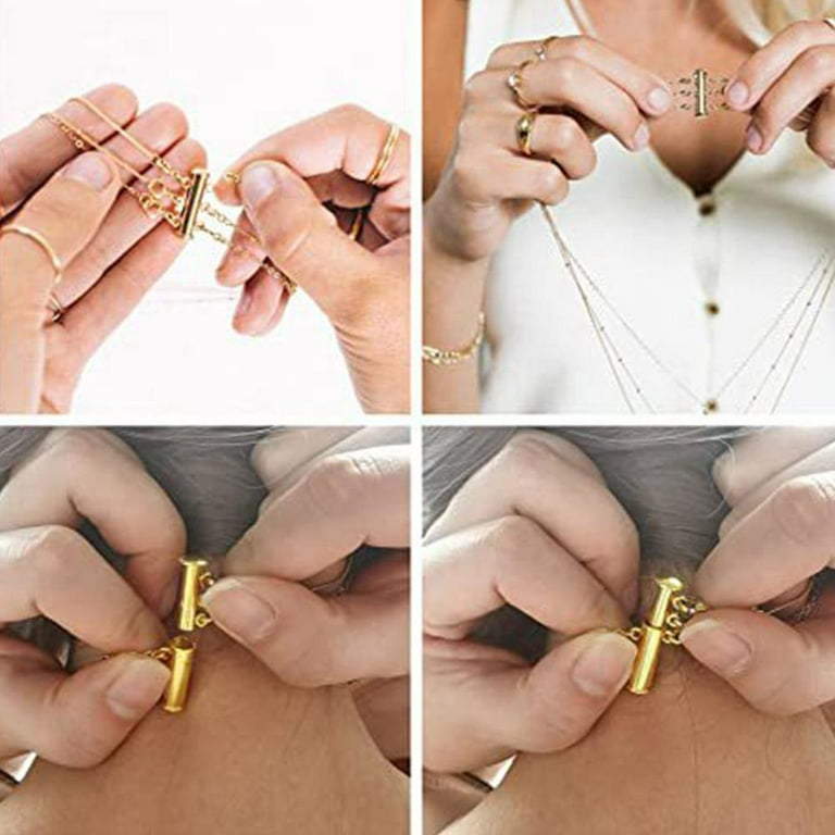 DIY Necklace Detangler for Untangling MultiLayered Strands with Clasp I8F1 Walmart