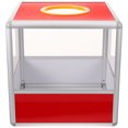 thumbnail image 1 of HEALEEP Acrylic Ticket Holder Box Clear Donation Collection Storage 1Set, 1 of 8