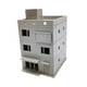 thumbnail image 2 of Maqueta de construcción de casa en escala HO 1/87, maqueta de ferrocarril, modelo educativo ensamblado para arena 8.6cmx11.7cmx15cm, 2 of 9