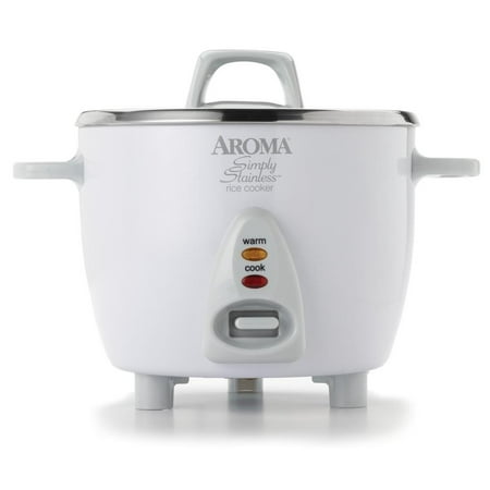 

Aroma® 6-Cup (Cooked) Select Stainless® Rice & Grain Cooker