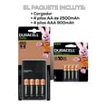 thumbnail image 2 of Duracell Cargador con 4 Pilas Aa 2500mah 1.2v + 4 Pilas Aaa 900mah 1.2v Recargables, 2 of 5