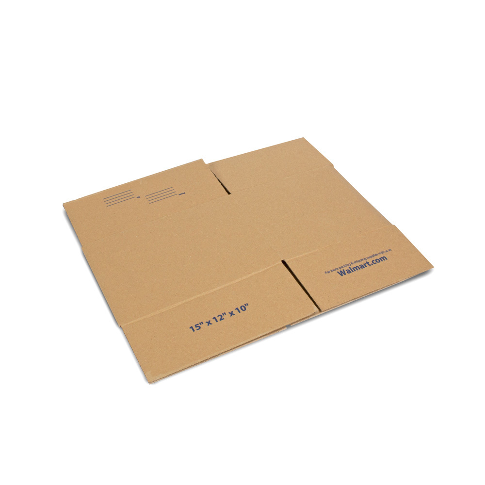 Pen+Gear Recycled Shipping Boxes, 15L x 12W x 10H, Kraft - image 3 of 4