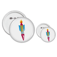 thumbnail image 1 of Universe And Alien Rocket Pins  Badge Button Design Kit Craft Sets, 1 of 3