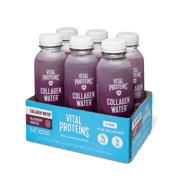 Vital Proteins Blackberry Hibiscus Collagen Water, 12 fl oz, 6 Pack