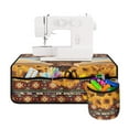 thumbnail image 2 of SEANATIVE Aztec Ethnic Sewing Machine Mat Sunflower Highland Cow Non Slip Organizer Easy Storage Mats Reduce Vibration Sewing Machine Mat Decoration, 2 of 6