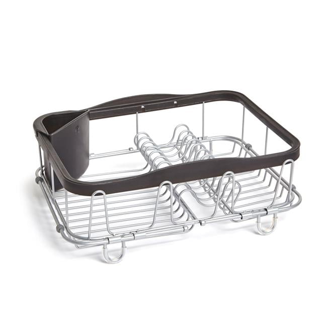Umbra 1004292047 Sinkin Dish Drying Rack Dish Drainer Caddy with Removable Cutlery Holder Fits