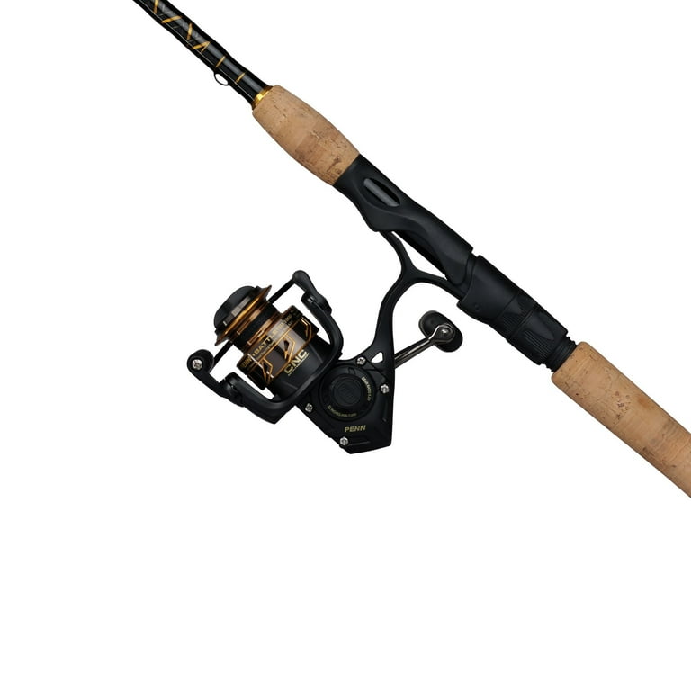 PENN 6'6” Battle III Fishing Rod and Reel Spinning Combo 