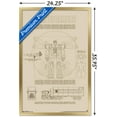 thumbnail image 3 of Hasbro Transformers - Sketch Wall Poster, 22.375" x 34", Framed, 3 of 3