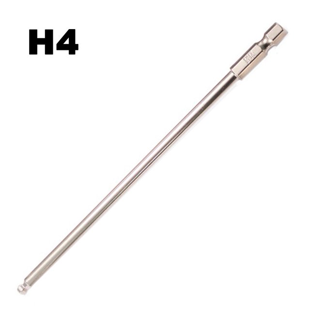 1X Embout de Tournevis 150Mm Outil à Main Magnétique Hexagonal en Acier Allié H4