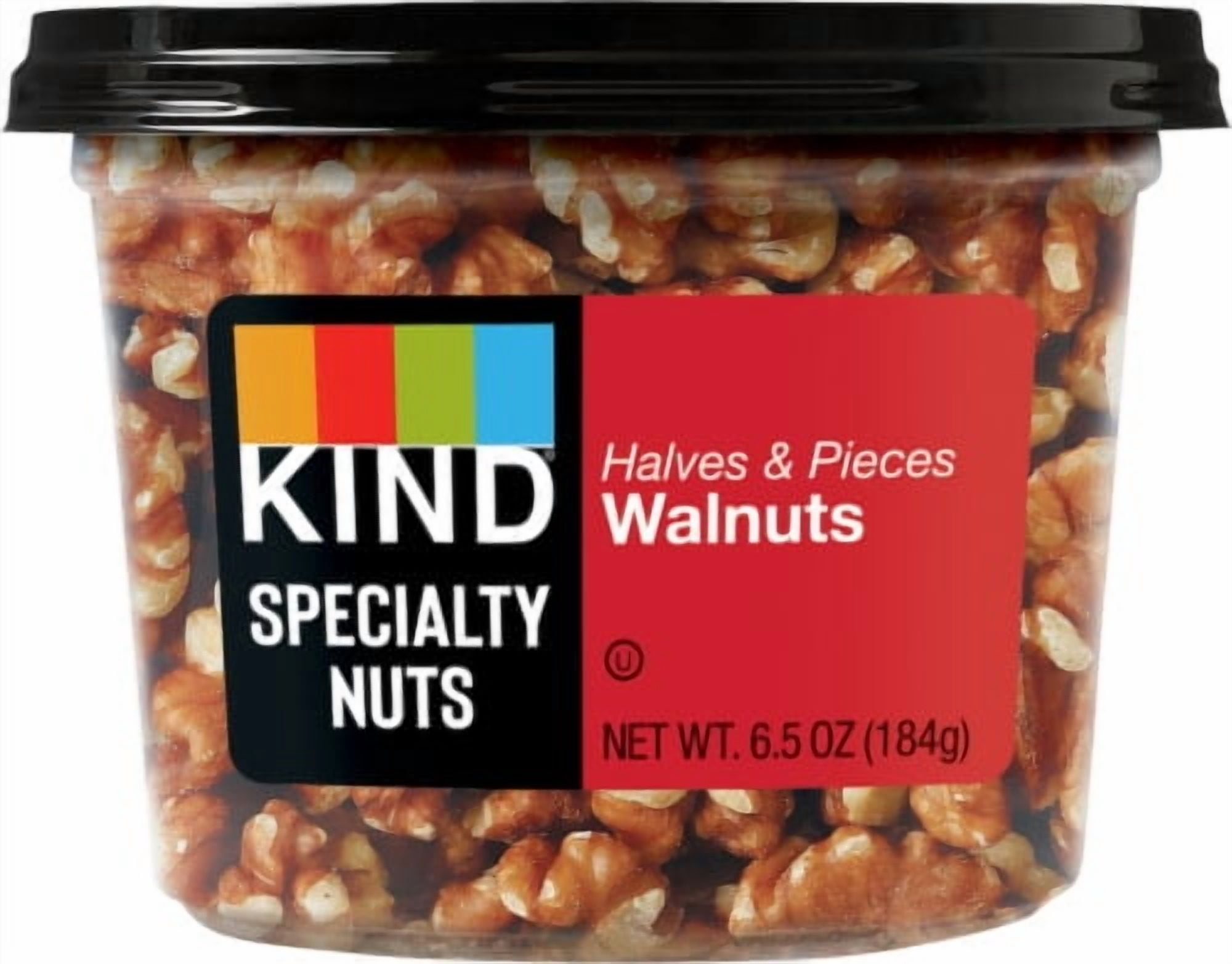 2X-KIND Walnut Halves and Pieces - 6.5 oz