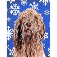 thumbnail image 1 of Otterhound Winter Snowflakes Flag Garden Size, 1 of 1