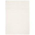 thumbnail image 4 of SAFAVIEH Fontana Jamie Solid Plush Shag Area Rug, Ivory, 6'7" x 9', 4 of 9
