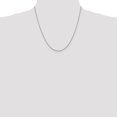 thumbnail image 2 of Collier Pendentif Chaîne Cubetto Omega Serpent Rond en Or Blanc 14k 20 Pouces 1.1mm, 2 of 9