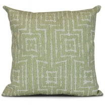 Simply Daisy, Woven Tiki, Geometric Print Pillow