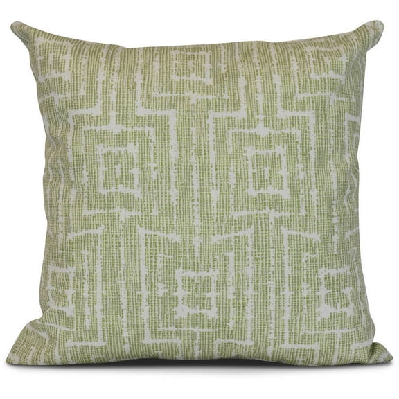 Simply Daisy, Woven Tiki, Geometric Print Pillow