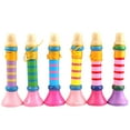 thumbnail image 1 of Bangcool 6PCS Kids Trumpet Toy Creative Wooden Toy Musical Instrument Toy Educational Toy, 1 of 9
