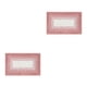 thumbnail image 1 of Injueey Alfombra de baño moderna con textura y parte inferior antideslizante, lavable a máquina, caja fuerte geométrica para baño, rosa, Rosa 40*60cm 2Conjunto, 1 of 6