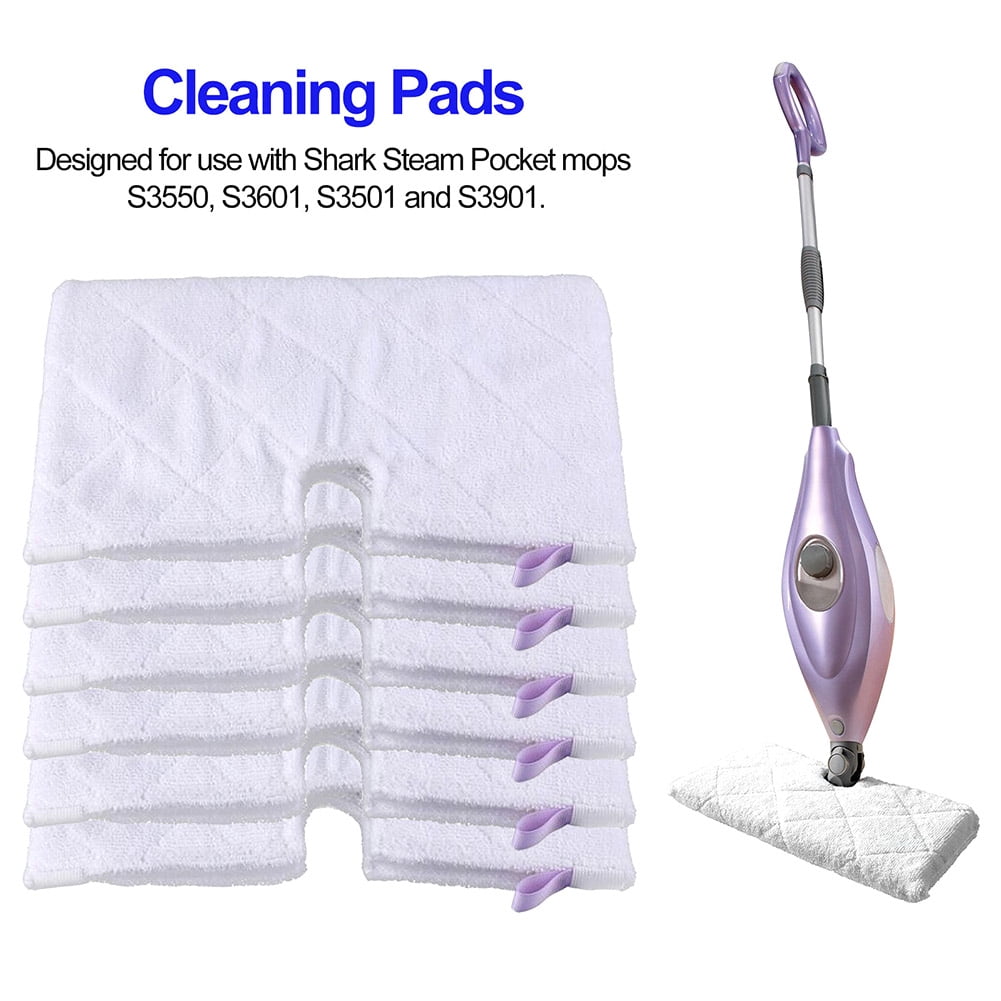 2 xWashable Replacement Cleaning Pad For Shark Steam Mop S3501 S3601 S3550 S3901 2 xWashable Replacement Cleaning Pad For Shark Steam Mop S3501 S3601 S3550 S3901