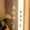 thumbnail image 1 of Wind Chime Crystal Light Catcher Ball Ornaments Round Frame Pendant (3), 1 of 4