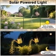 thumbnail image 3 of Syenll Solar Watering Can with Lights, Outdoor LED Solar Lights, Hanging Solar Garden Light with Shepherd Hook for Patio Yard Decor, 3 of 8