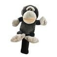 thumbnail image 1 of Plush Golf Club Headcover Animal Wood Driver Head Cover Replacement Protector Orangutan, 1 of 8