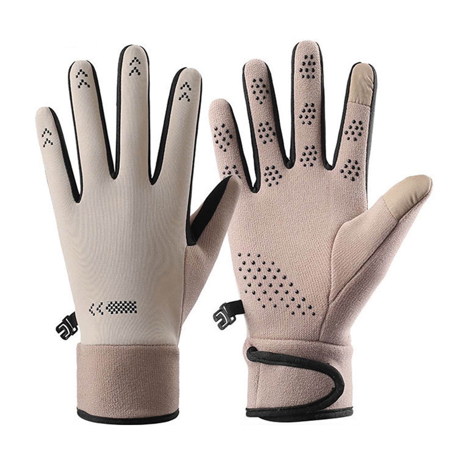 Motorcycle Gloves Anti-slipWindproof Touchscreen Winter Warm Full Finger Gloves For Running Cycling Skiing