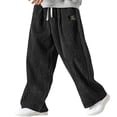 thumbnail image 2 of Men's Solid Color Corduroy Pants Loose Straight Leg Comfortable Outdoor, 2 of 4