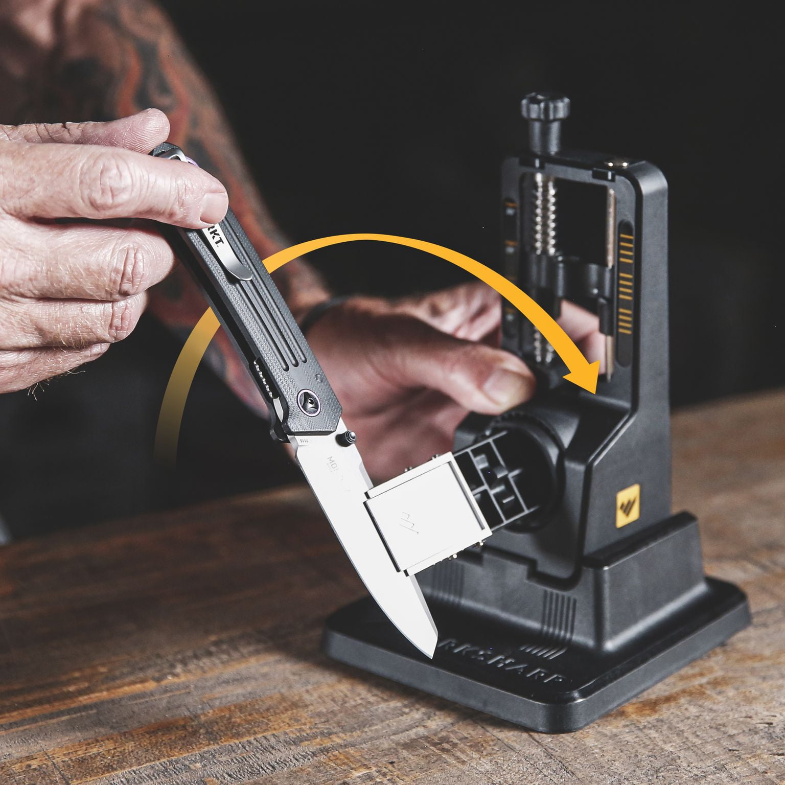 Work Sharp Precision Adjust Knife Sharpener Kit, Sharpens All Pocket and Kitchen Knives with ease & control